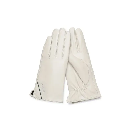 PIERRE CARDIN Sheepskin Winter Thickened And Fleece Lined Gloves Women's