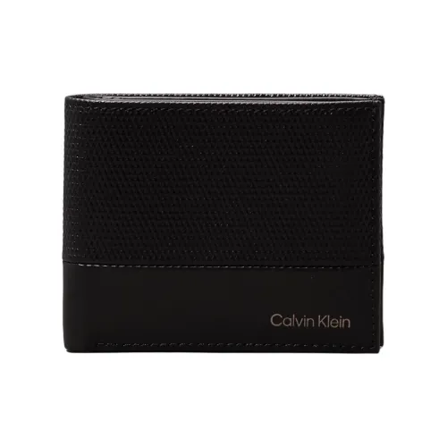 CALVIN YM0YM00313 Leather Wallet Men's Black