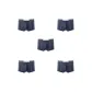 5 Pack (Navy Blue+Navy Blue+Navy Blue+Navy Blue+Navy Blue)