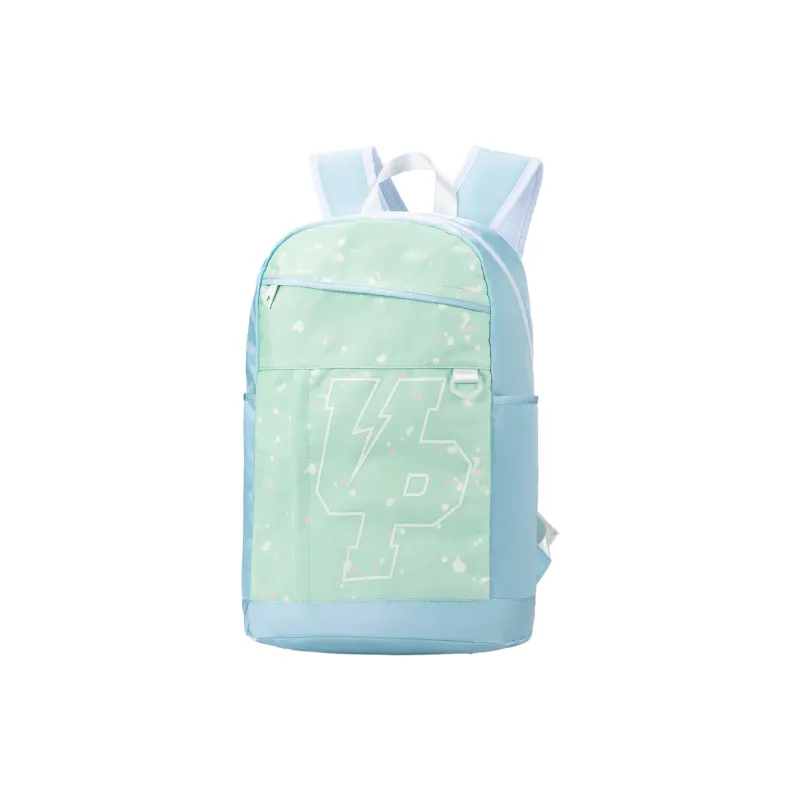 TURN UP Polyester Backpacks Large Size Unisex Blue-1