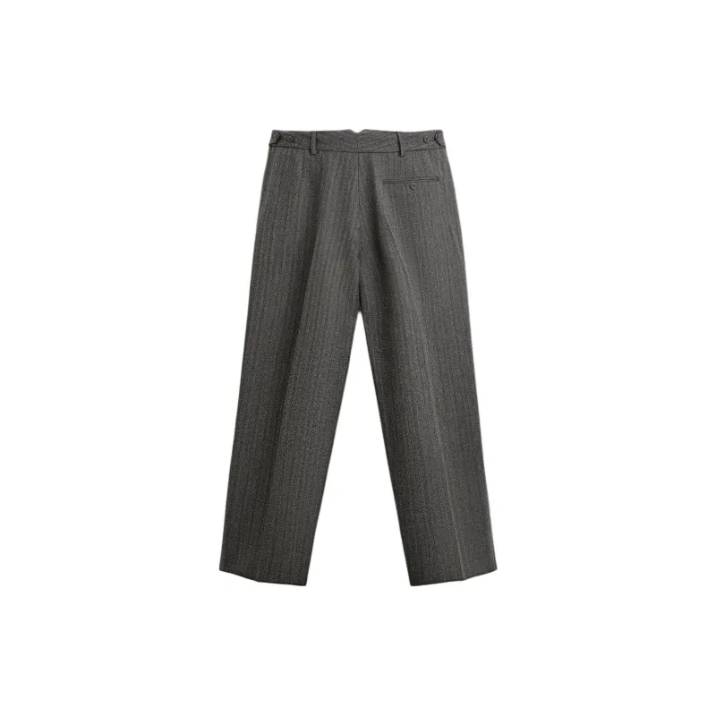 ZARA Harry Lambert Co brand Suit Trouser Men's Dark Gray-1