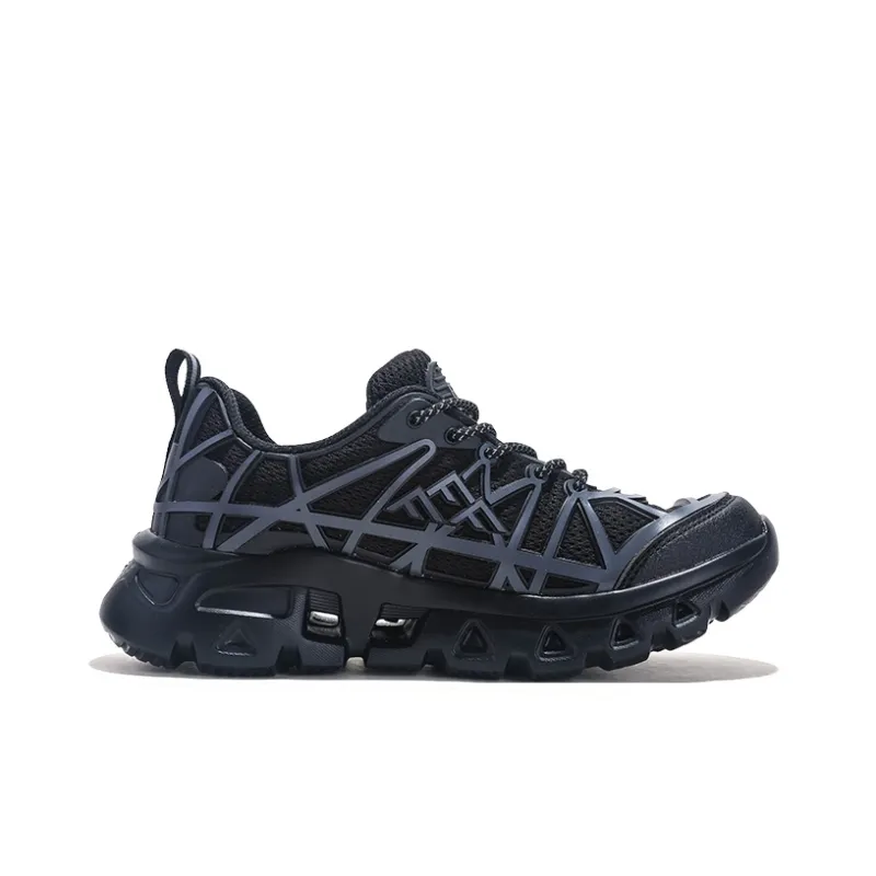 Jifffly Cushioning Slip Resistant Breathable Lightweight Rebound Low Top Hiking Shoes Unisex-6