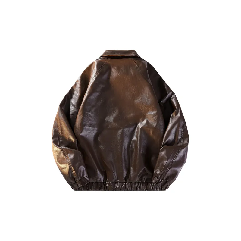 BRYAN JIMENEZ Leather Jacket Unisex-3