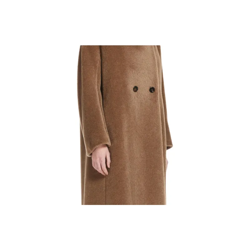 MaxMara Eliana Belted Straight Hem Coat-4