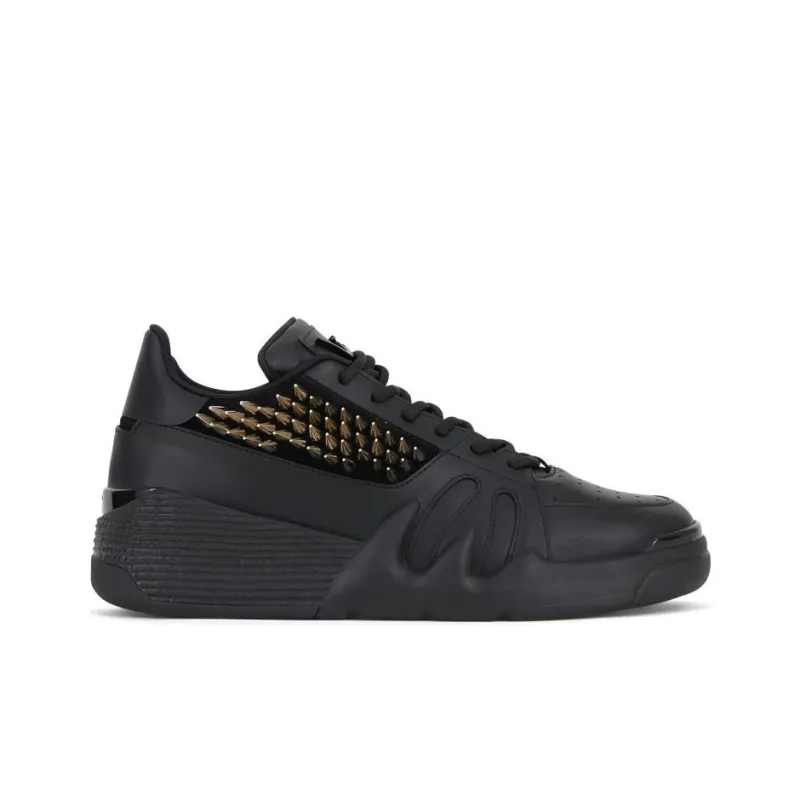 Giuseppe Zanotti/GZ Talon Low Top Stylish Skateboarding Shoes Men's Black-1