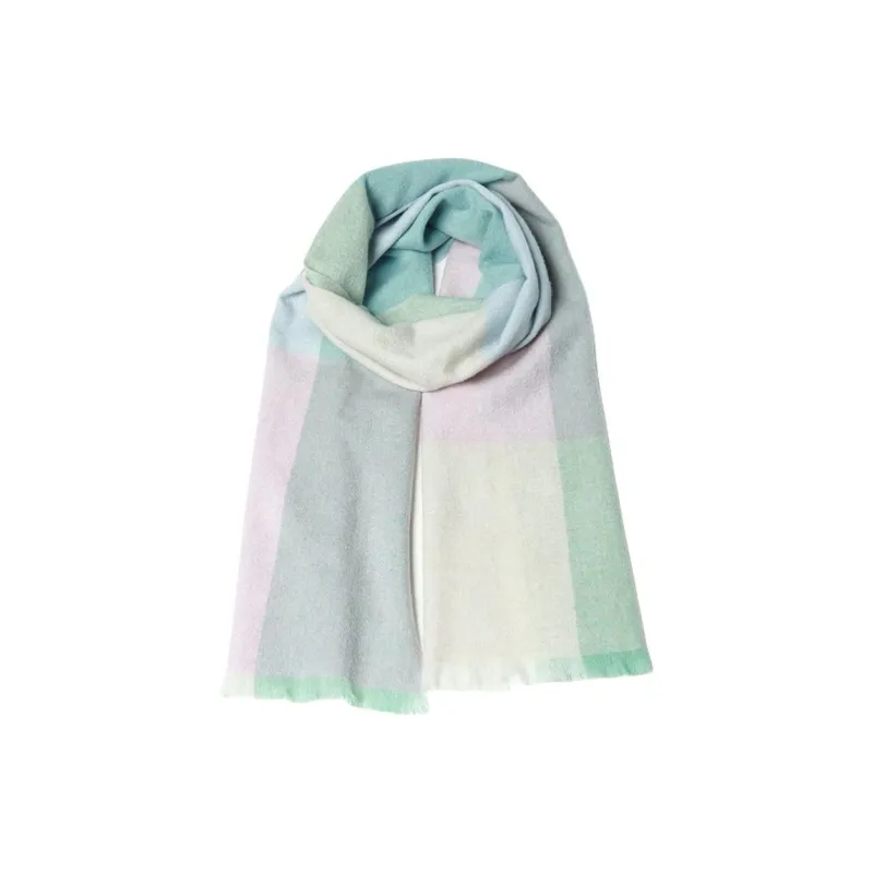 H YXIANG 100% Cashmere Knit Scarves Women's-1