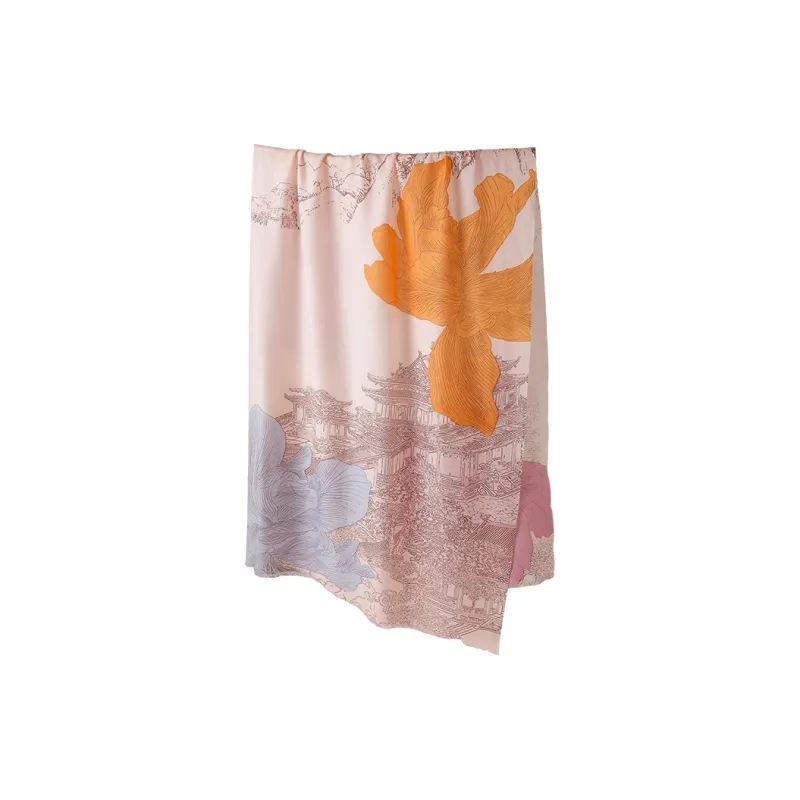 Hang Silk Road 100% Sheep Wool Knit Scarves Women's-7