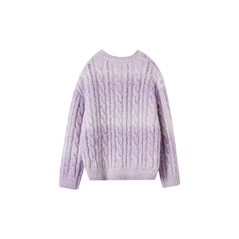 XIANGYING Knitwear Women's Purple-1