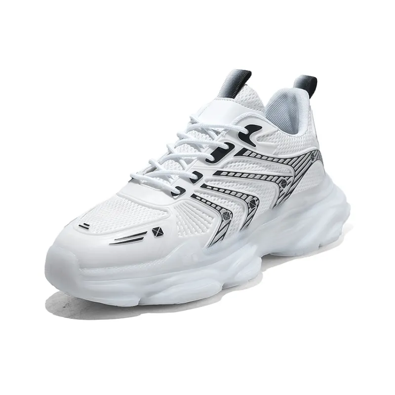 DM Wear Resistant Height Increasing Low Top Chunky Sneakers Men's Box Included-2