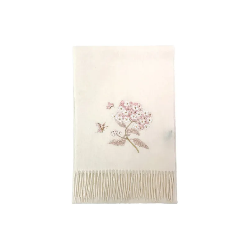 Hang Silk Road 100% Sheep Wool Knit Scarves Women's-9