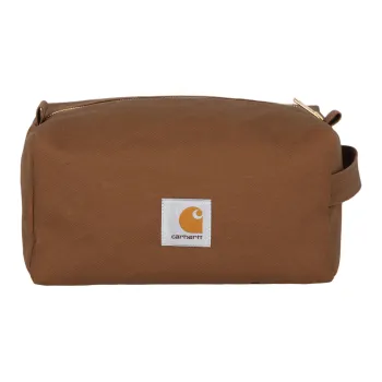 Carhartt WIP Canvas Toiletry Bag Regular Unisex Brown