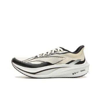 LINING Feidian 4 Challenger Running Shoes Women's Low Top Beige Black