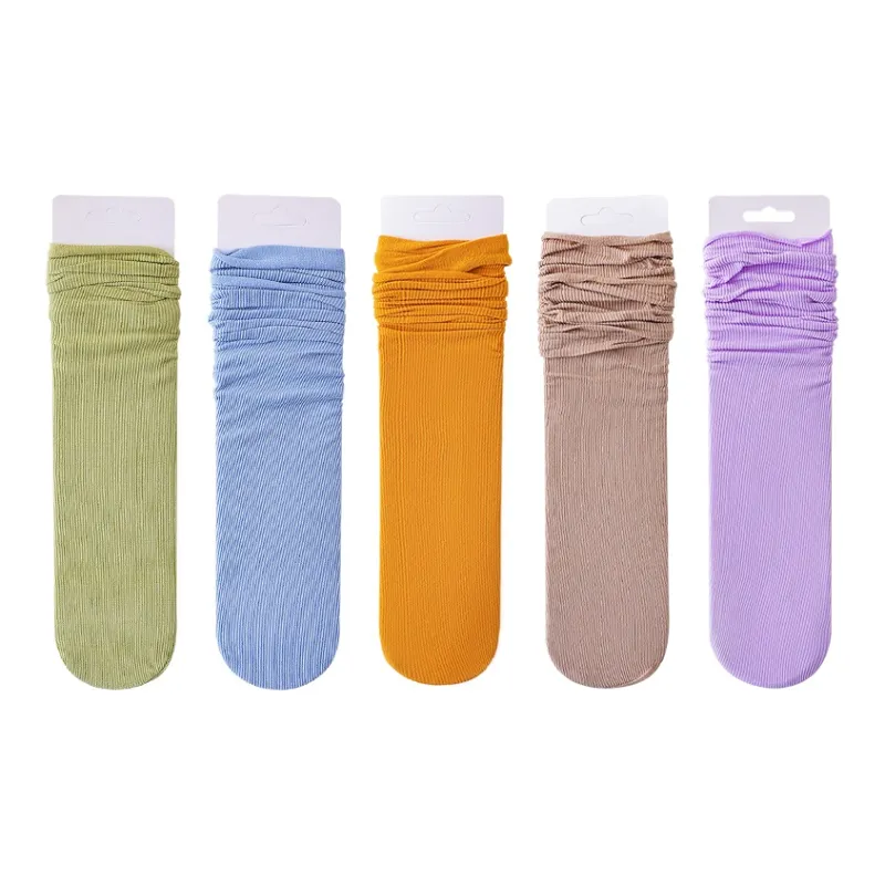 MIIOW Mid Calf Socks Women's Combo Set-14