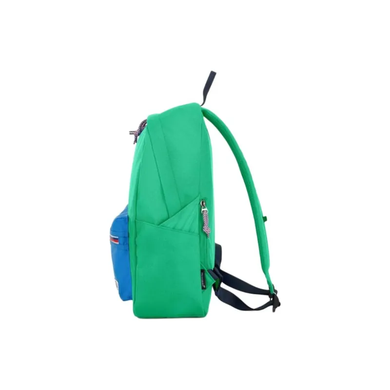 AMERICAN TOURISTER Polyester Backpack Unisex Green & Blue-3