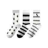 3 Pack[Small Claw All over Print+Wide Horizontal Stripes+Pinstripe]