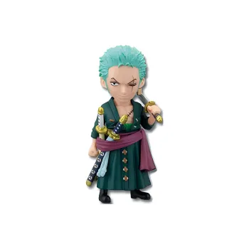 BANPRESTO Roronoa Zoro 15th Anniversary Collection Glass Factory, Ichiban Kuji, One Piece Prize, Zoro Chibi Figures