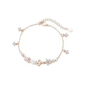CAREBEARS S925 Silver Bracelets Women's