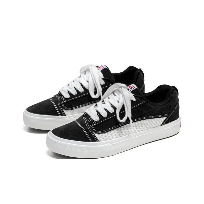 M.M Party Slip Resistant, Abrasion Resistant, And Balanced Low Top Skateboard Shoes Men's-1