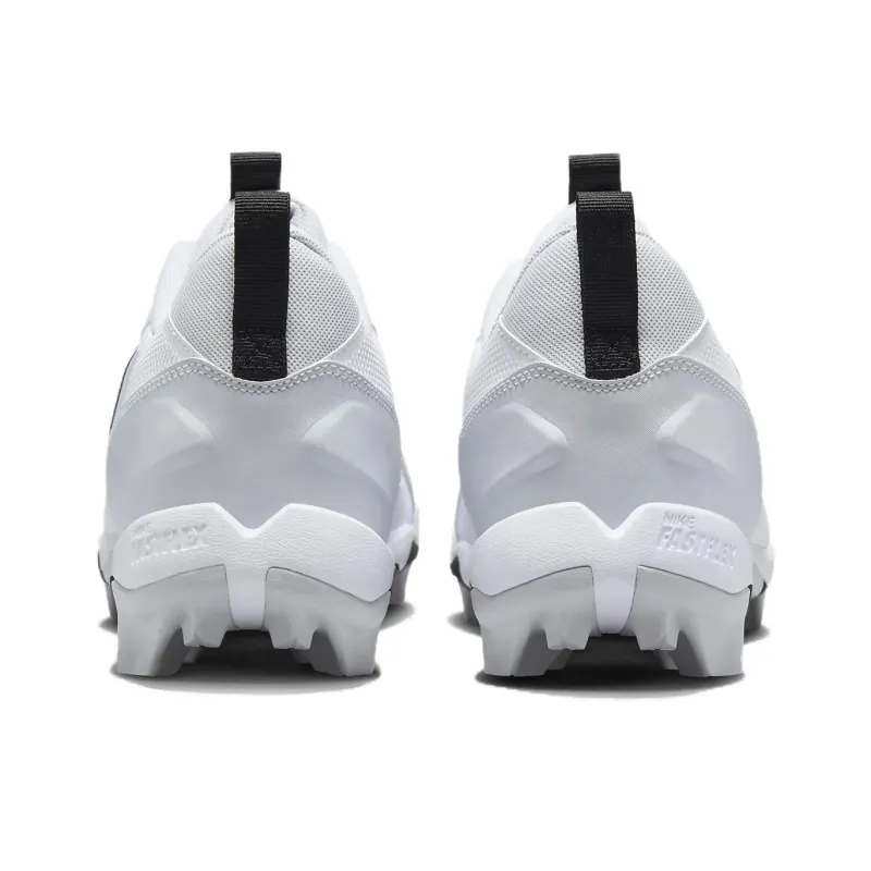 Nike Force Trout 9 Keystone White Pure Platinum Metallic Silver Black-4