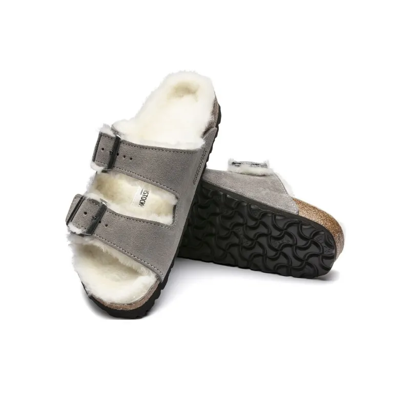 Birkenstock Arizona Shearling Sandals-4
