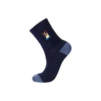 VICTOR x Crayon Shinchan Mid-Calf Socks Unisex 1 Pack Cobalt Blue