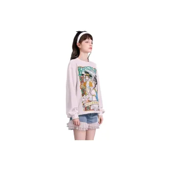Bronze Lucia Sweatshirt Unisex White