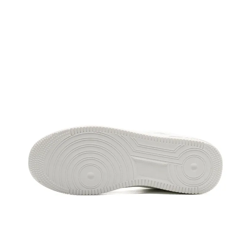ALI THE FOX Anti Slip Wear Resistant Lightweight Breathable Low Top Skateboard Shoes Unisex White Box Included-5