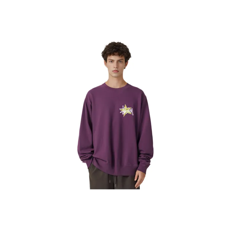 Stussy Star Pigment Dyed Crew-9
