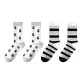4 Pack[Little Paw All over Print 2+Wide Horizontal Stripes 2]