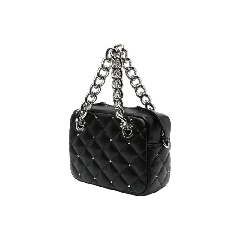 VERSACE JEANS COUTURE Polyurethane Handbag Women's Black-4