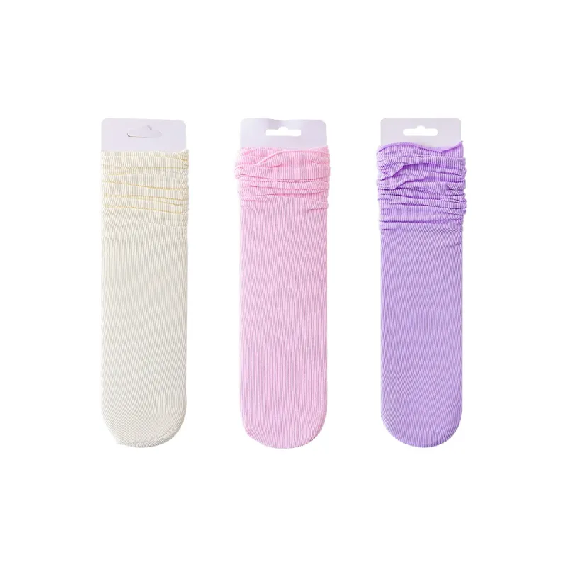 MIIOW Mid Calf Socks Women's Combo Set-0