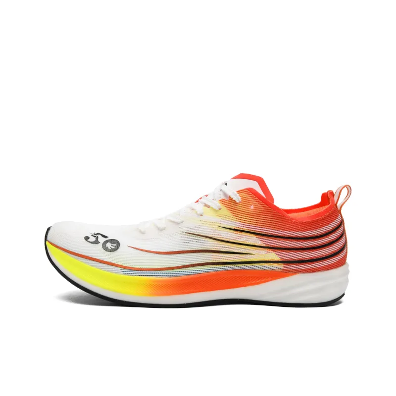 50 Cushioning Anti-Slip And Wear-Resistant Low-Top Running Shoes Unisex Mismatched Color-Frost & Blaze-2