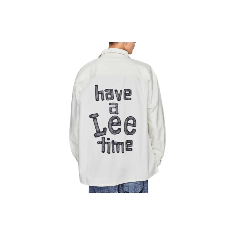 Lee x Have A Good Time Shirt Unisex Ivory-1