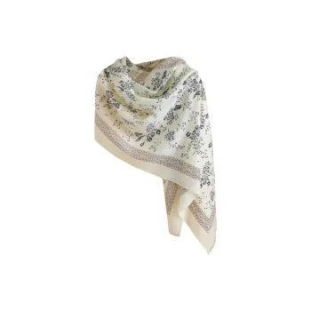 Hang Silk Road 100% Sheep Wool Knit Scarves Women's