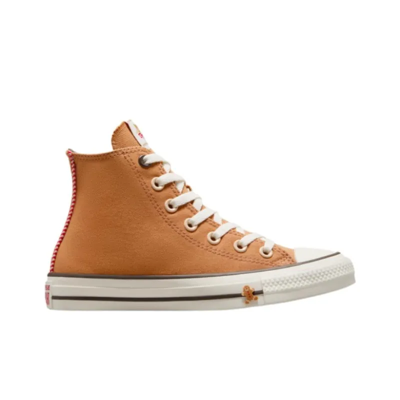 Converse Chuck Taylor All Star Anti Slip Wear Resistant High Top Canvas Shoes Women's Yellow-1