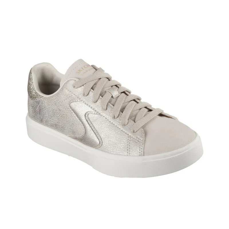 Skechers Eden LX Slip Resistant Low Top Skateboard Shoes Women's Gold-1