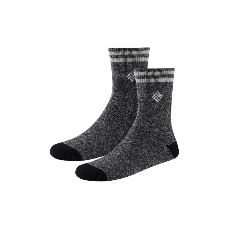 Columbia Women's Midweight Thermal 2PK Sock Mid-Calf Socks Women's 2 Pack Gray-0