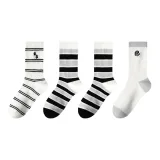 4 Pack[Wide Horizontal Stripes 2+Pinstripe+Big Claw]