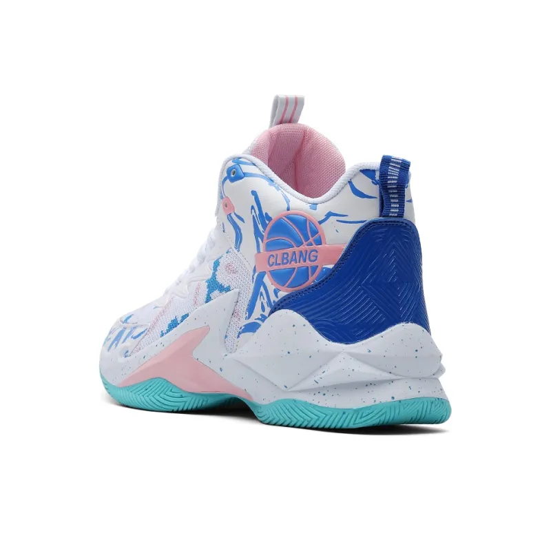 GQWE Cushioning Breathable Lightweight High-Top Basketball Shoes Unisex-11