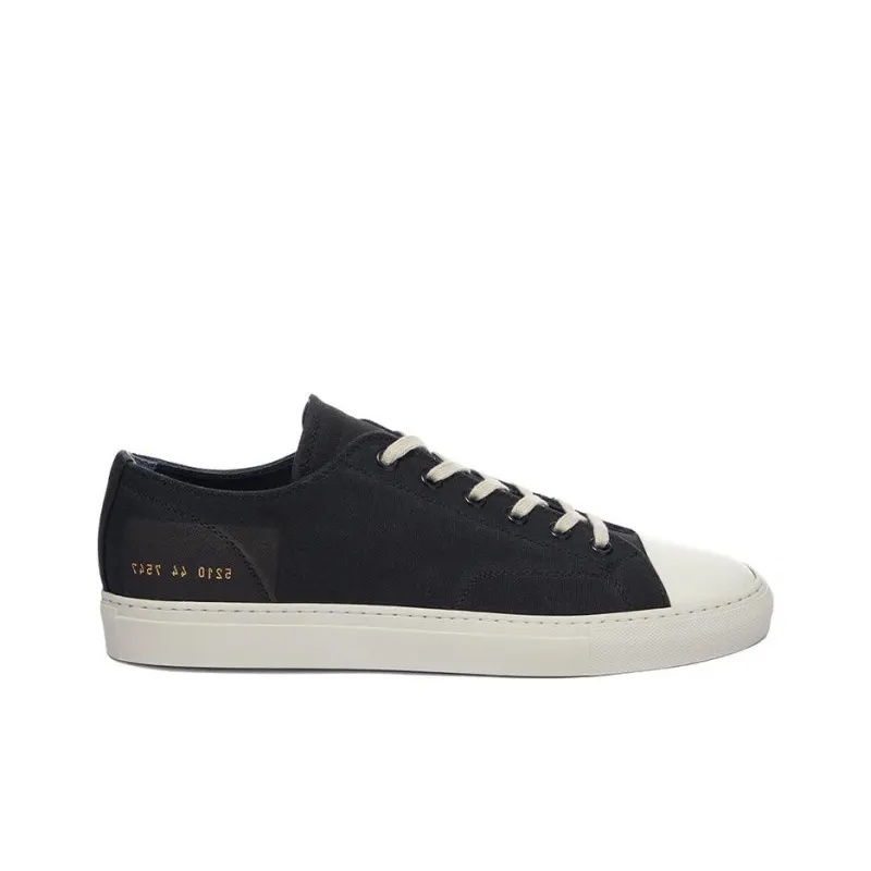 COMMON PROJECTS Tournament Low Top Stylish Skateboarding Shoes Men's Black-1