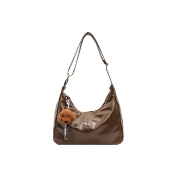 BAODIDAISHU PU Tote Medium Size Women's Mud/Caramel Brown/Black/Coffee