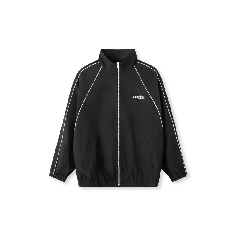 CHOUCHOUS Jackets & Coats Unisex Black-4