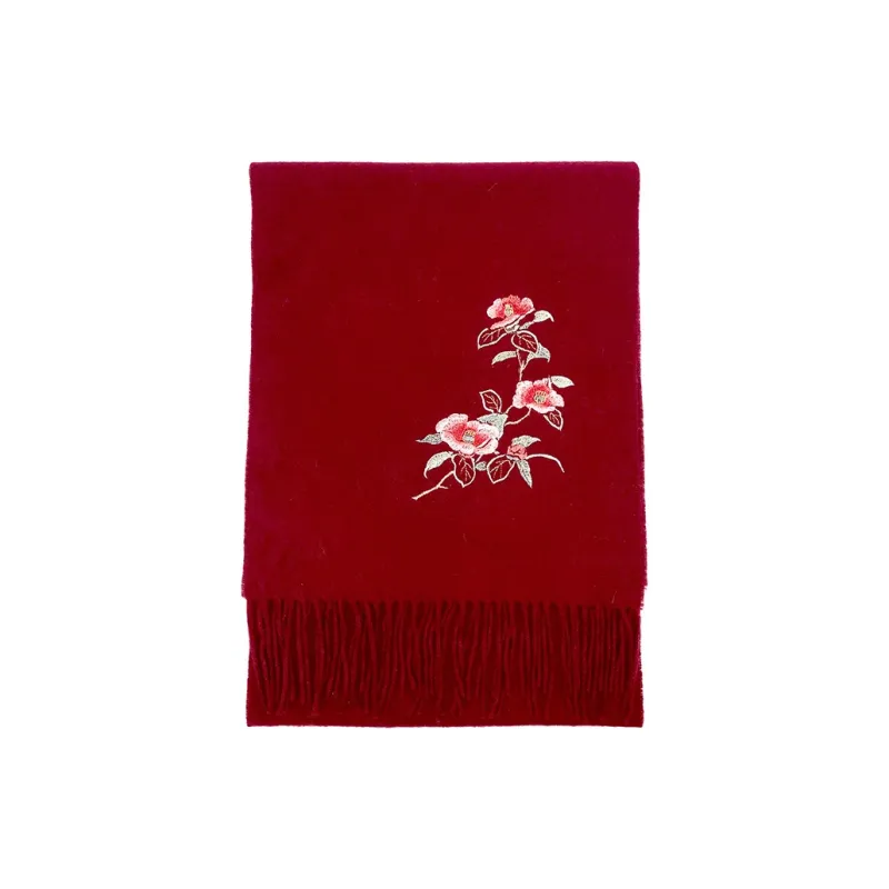 Hang Silk Road Wool Knit Scarves Women's-4