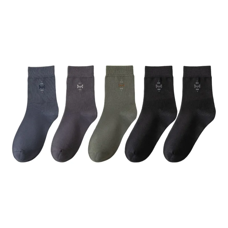 MIIOW Mid Calf Socks Men's Combo Set-21