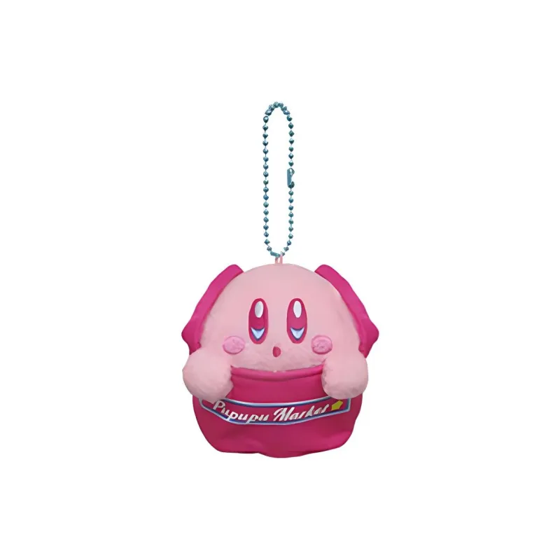 Kirby Supermarket Limited Edition Small Size Pendant Pink Dolls Plush Pendant 9cm Height-2