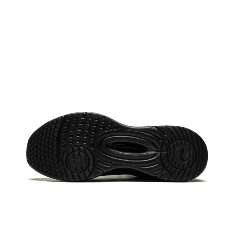 LiNing Liuyun Anti Slip Wear Resistant Low Top Casual Running Shoes Men's Black-4