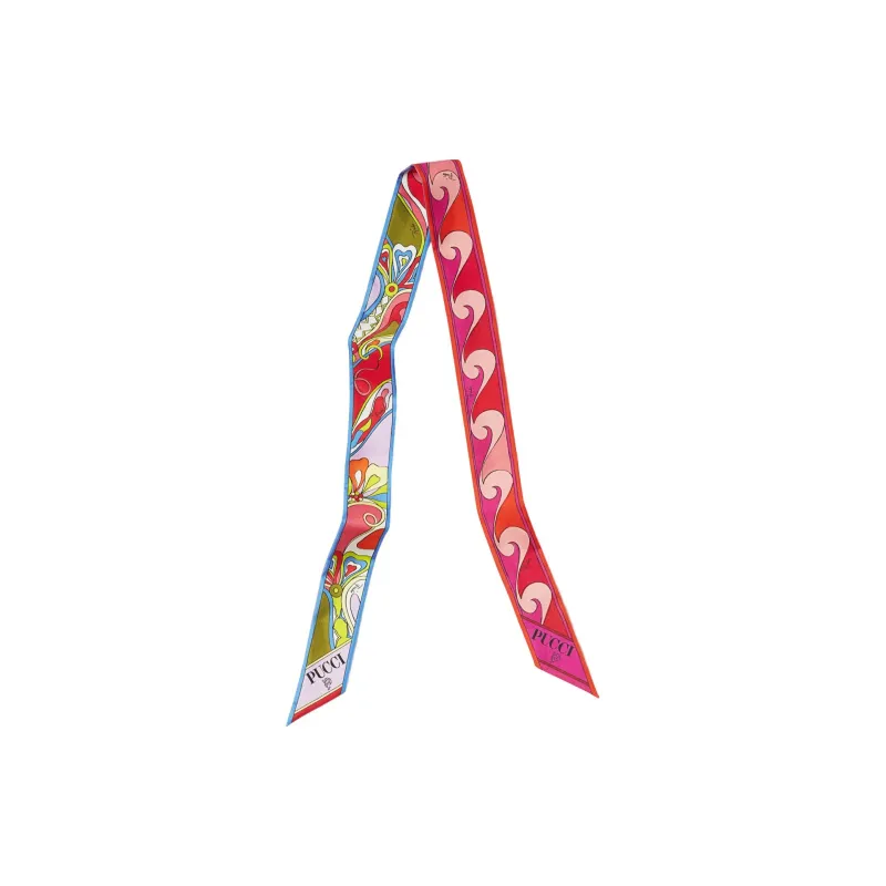 EMILIO PUCCI Orchidee-print Silk Scarf-0
