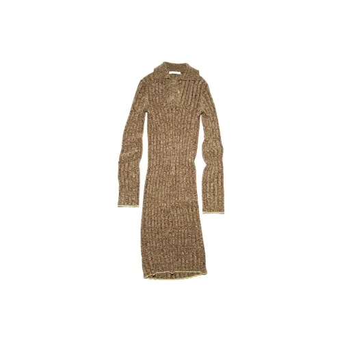 Acne Studios Long-Sleeved Dresses Women's Brown