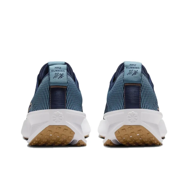 Nike Interact Run College Navy Cerulean White Metallic Red Bronze Women's-4