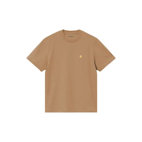 Carhartt WIP W' S/S T-Shirts Women's Peanut Butter Color